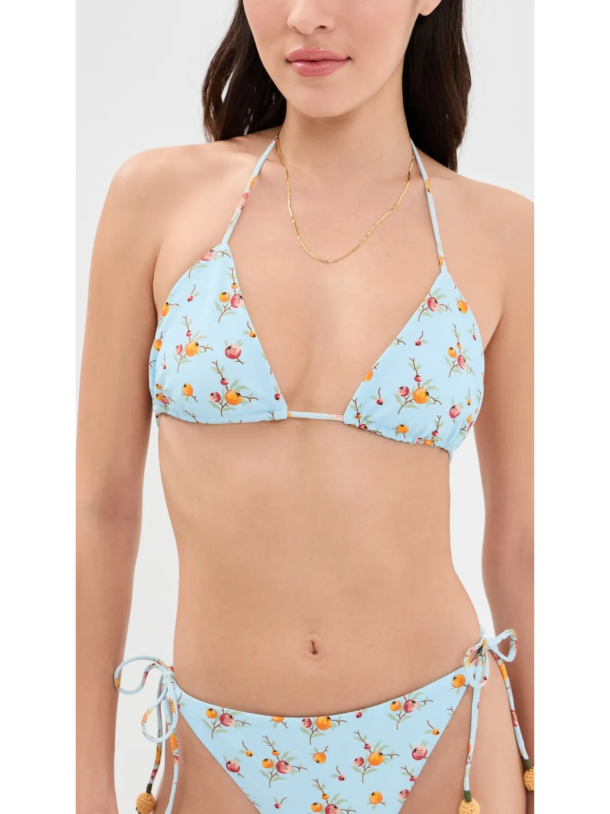 Sea フレヤ Emb Tie ビキニトップ マルチカラー - 画像2