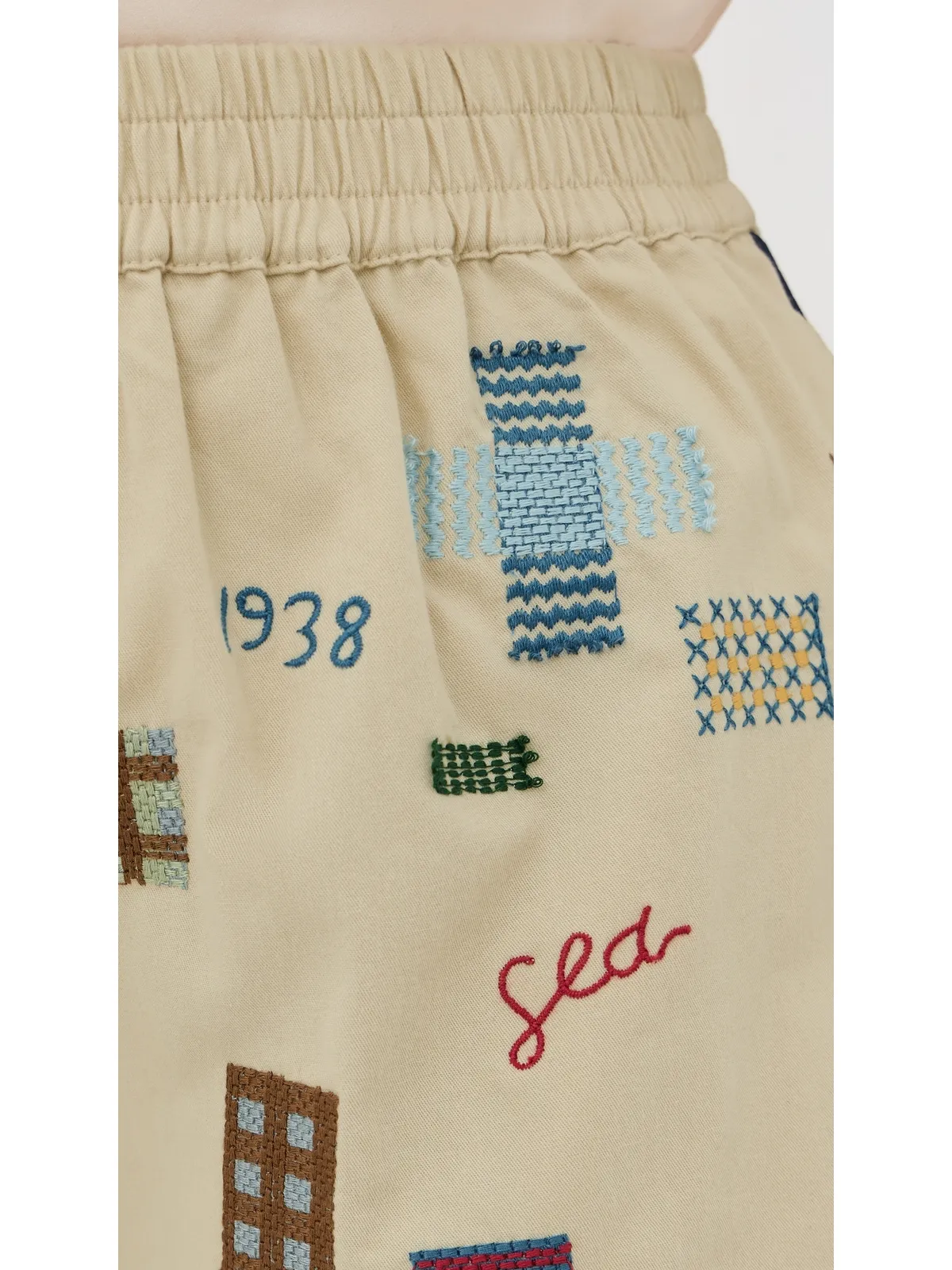 Sea クレア刺繍ショーツ - 画像6