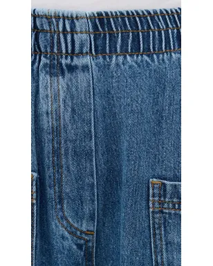 Secular トラヴィス デニムパンツ ヴィンテージウォッシュ - サムネイル6