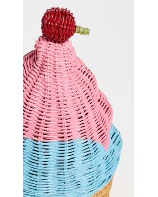Serpui Gelato ウィッカー クラッチ - サムネイル5