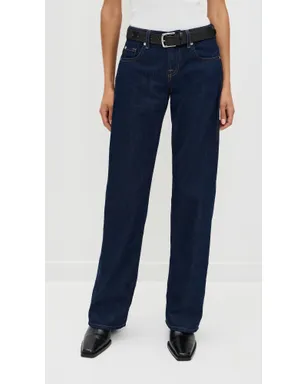 7 For All Mankind フランクリン ロー・ストレート ジーンズ - サムネイル2