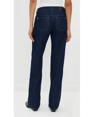 7 For All Mankind フランクリン ロー・ストレート ジーンズ - サムネイル3