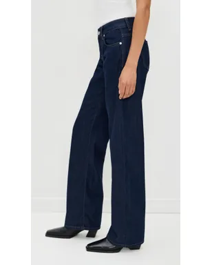 7 For All Mankind フランクリン ロー・ストレート ジーンズ - サムネイル4