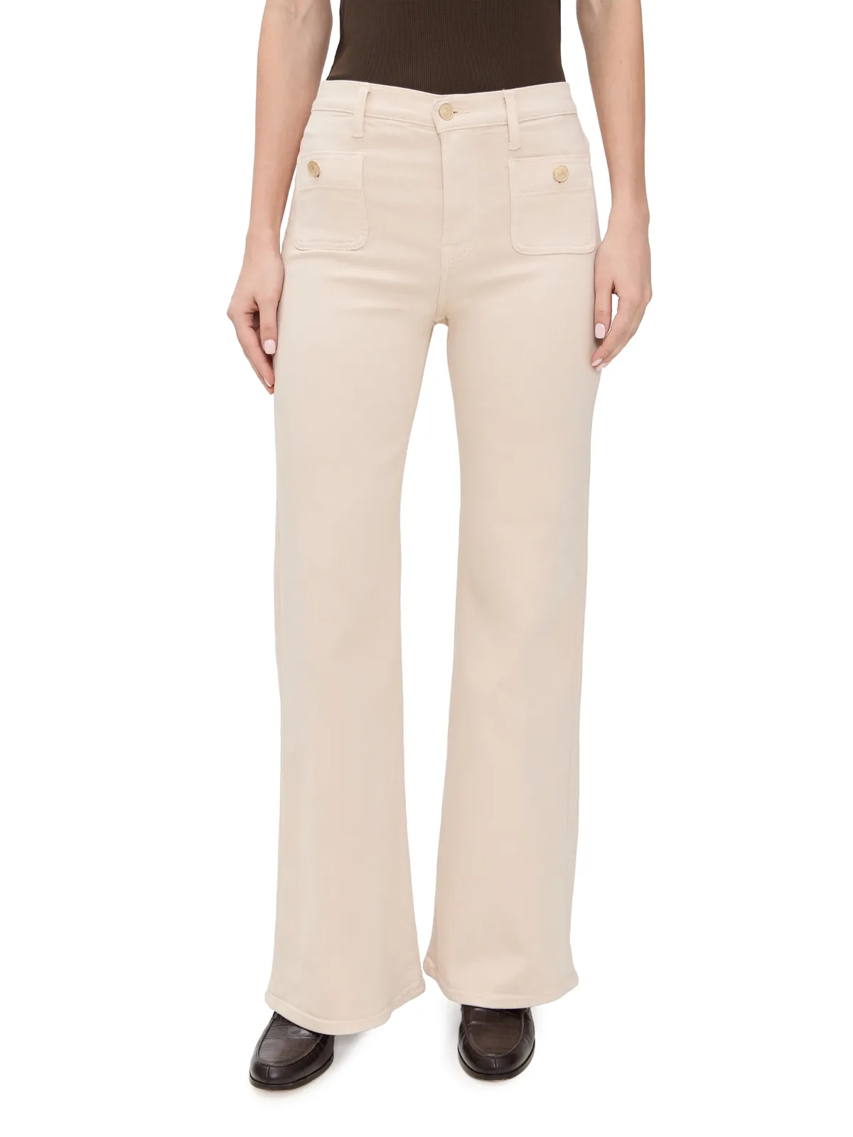 7 For All Mankind モダン ドージョ テーラーレス ジーンズ カラード リュクス VI - 画像1