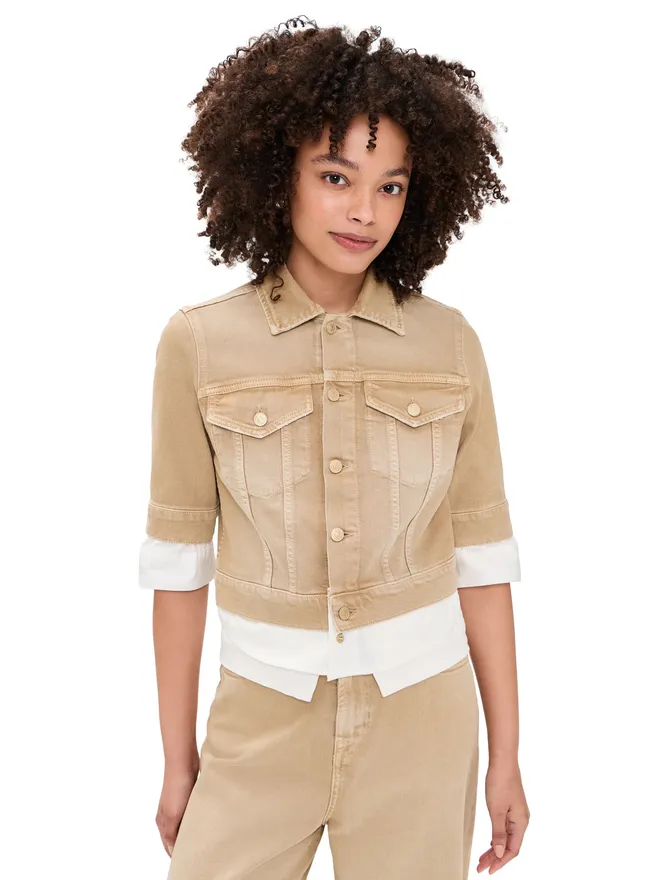 7 For All Mankind 7 For All Mankind ダブルレイヤー トラッカー ジャケットの商品画像