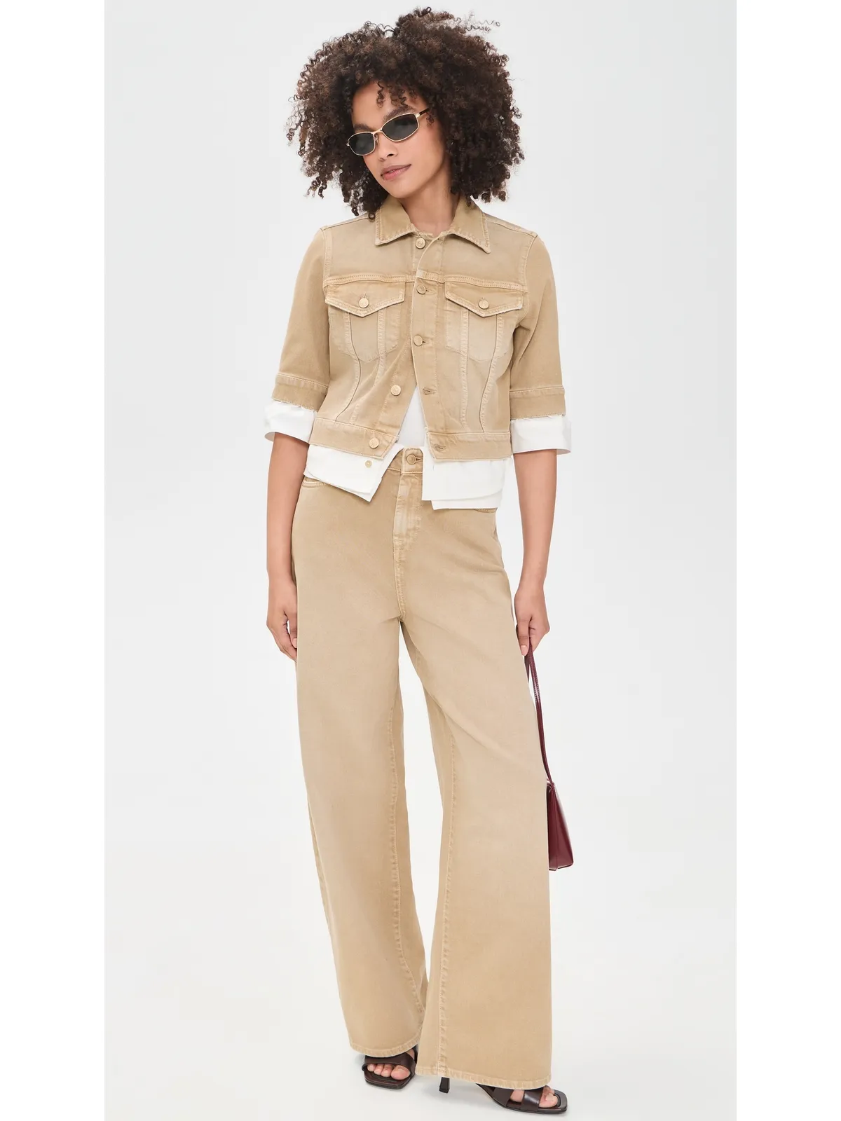 7 For All Mankind ダブルレイヤー トラッカー ジャケット - 画像5