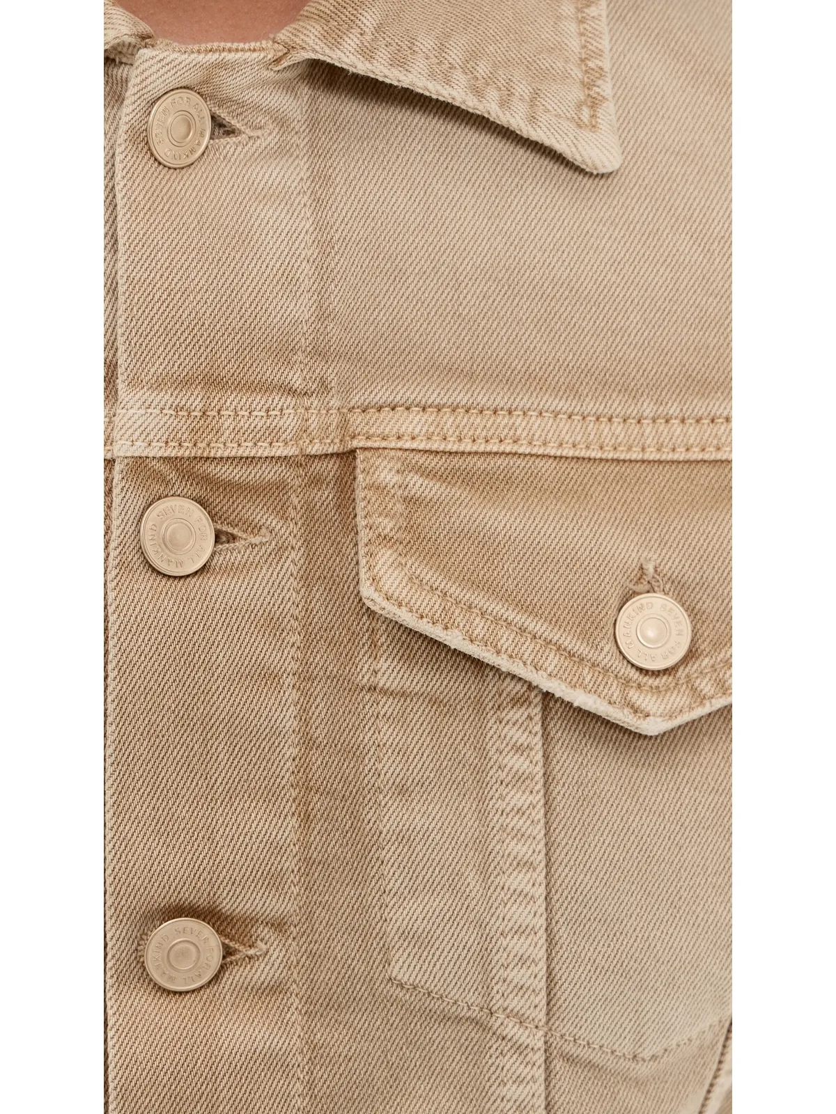 7 For All Mankind ダブルレイヤー トラッカー ジャケット - 画像6