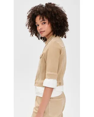 7 For All Mankind ダブルレイヤー トラッカー ジャケット - サムネイル4