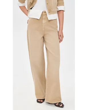 7 For All Mankind ダブルレイヤー・スロウチー・ワイドレッグジーンズ - サムネイル2