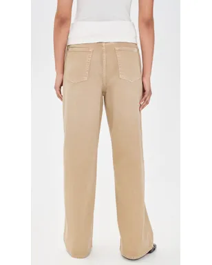 7 For All Mankind ダブルレイヤー・スロウチー・ワイドレッグジーンズ - サムネイル3
