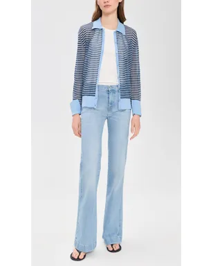 7 For All Mankind Dojo ジーンズ インディゴ ブルーム - サムネイル5