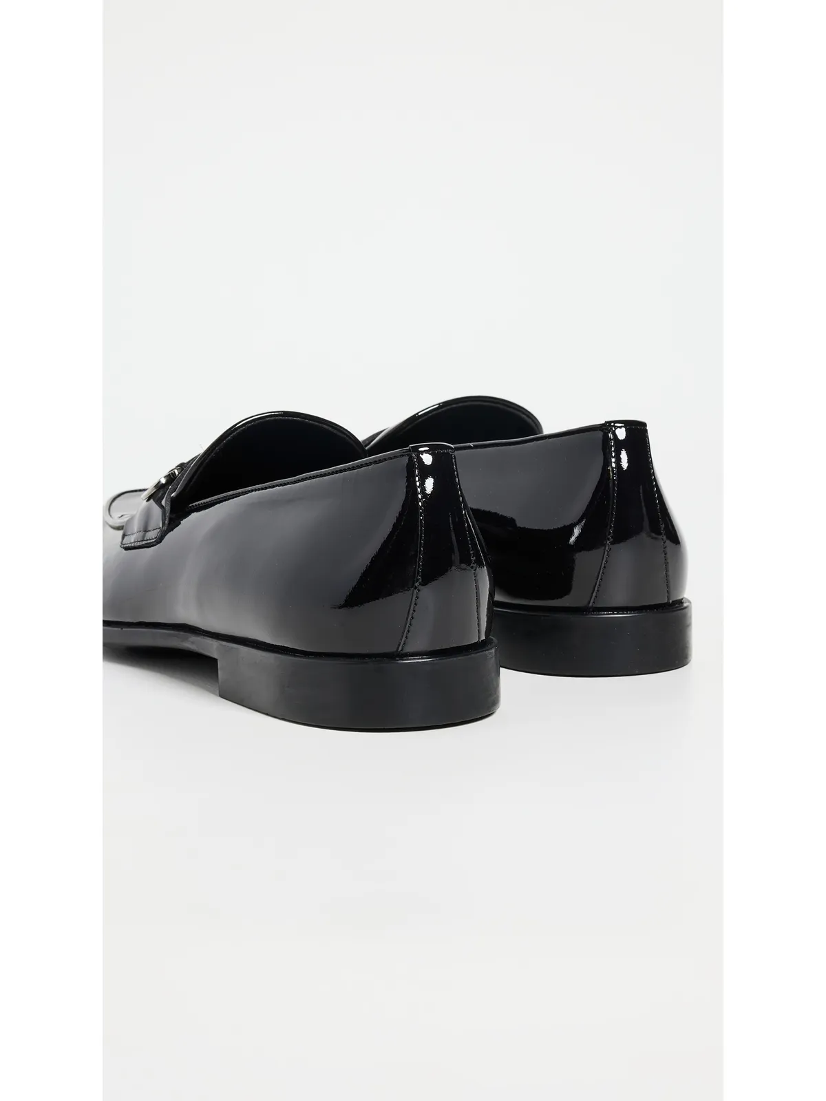 FERRAGAMO デシオ パテントレザー フォーマル タキシード ローファー Nero - 画像3