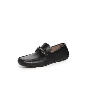 FERRAGAMO Parigi Driver ローファー ブラック - サムネイル1