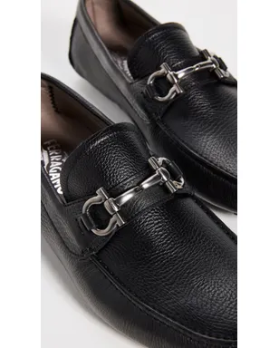 FERRAGAMO Parigi Driver ローファー ブラック - サムネイル4