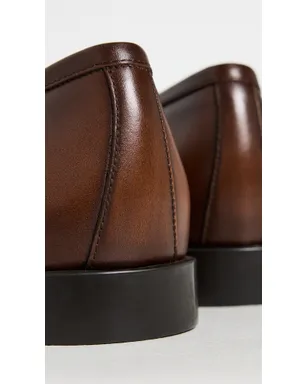 FERRAGAMO テレンス レザー ローファー ベージュ/ブラウン - サムネイル3