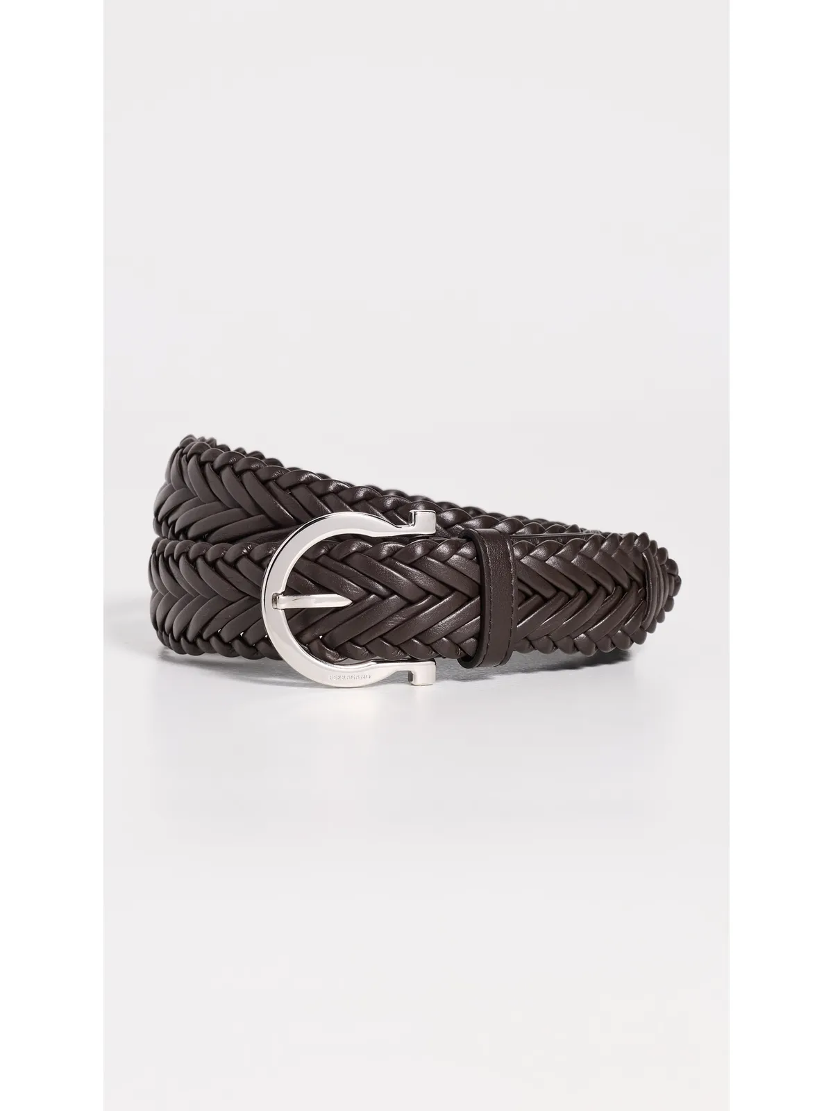 FERRAGAMO イントレッチオ レザー ベルト Tモロ 85 - 画像2