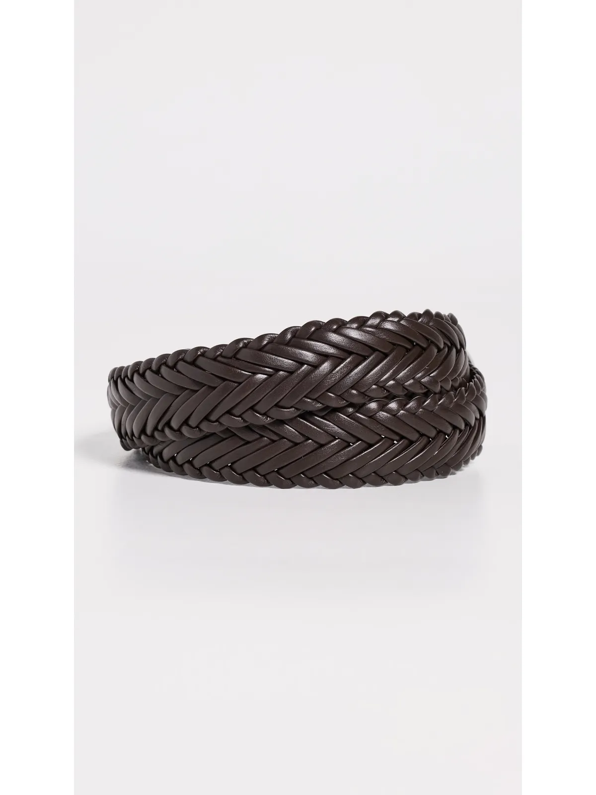 FERRAGAMO イントレッチオ レザー ベルト Tモロ 85 - 画像3