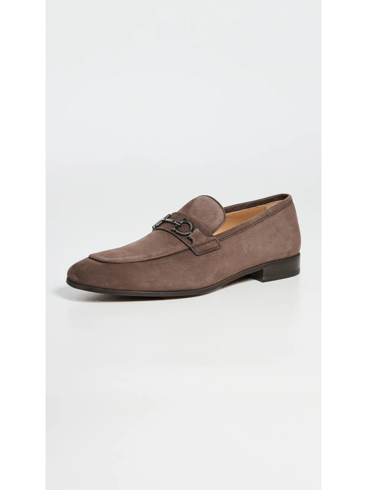 FERRAGAMO Balty ヌバック ローファー - 画像2