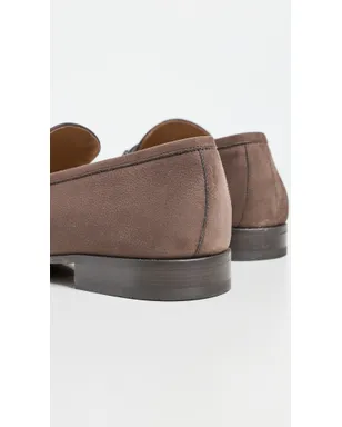FERRAGAMO Balty ヌバック ローファー - サムネイル3