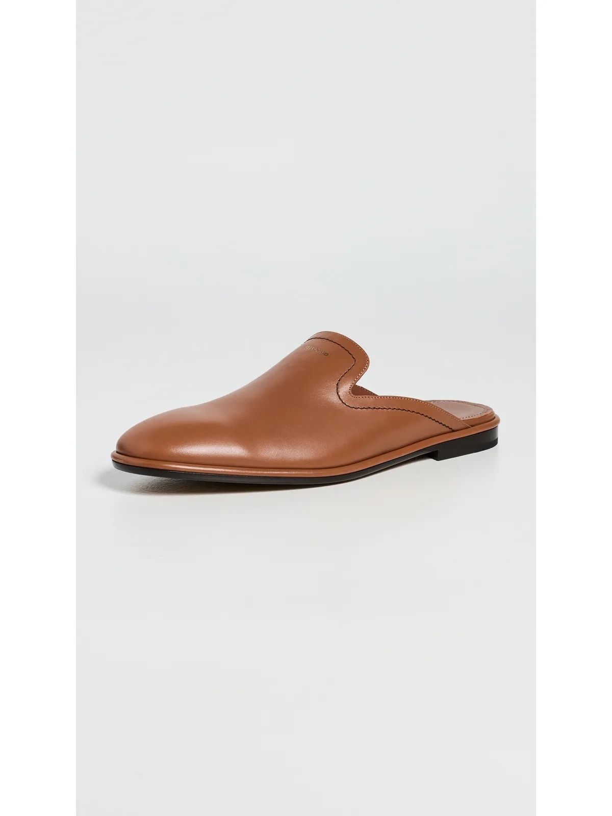 FERRAGAMO タンパ レザー スリップオン ナチュラル 9.5 - 画像2