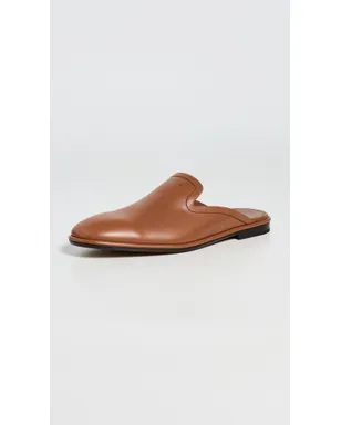 FERRAGAMO タンパ レザー スリップオン ナチュラル 9.5 - サムネイル2
