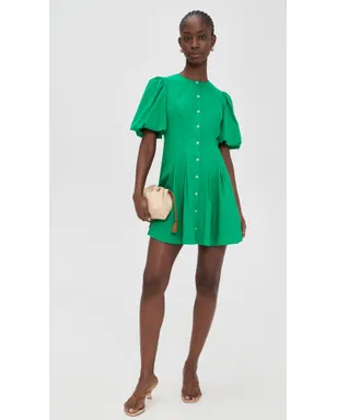 Shoshanna Angie Dress Spring Green - サムネイル5
