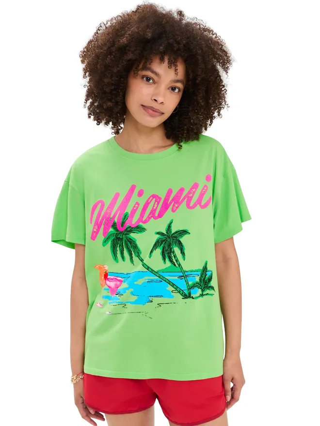 Show Me Your Mumu Show Me Your Mumu トラビスTee ミアミビーチ グラフィックの商品画像