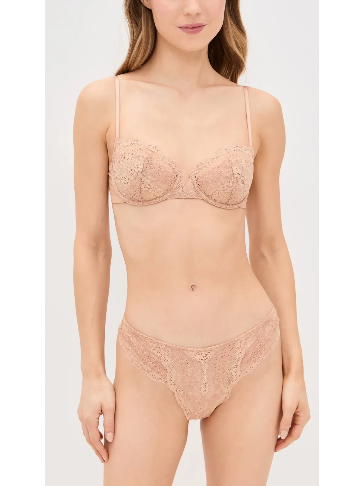 Skarlett Blue インプレス バルコネット アンダーワイヤー ブラ Ginger/Terracotta - 画像5