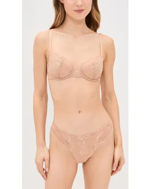 Skarlett Blue インプレス バルコネット アンダーワイヤー ブラ Ginger/Terracotta - サムネイル5