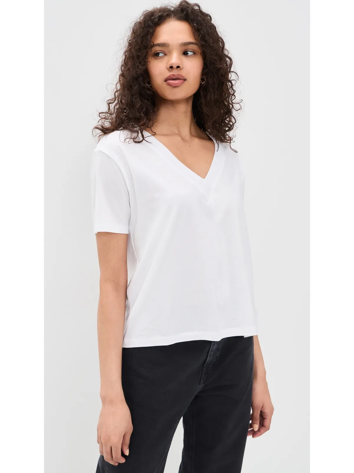 Splendid Kacey VネックTシャツ - 画像2