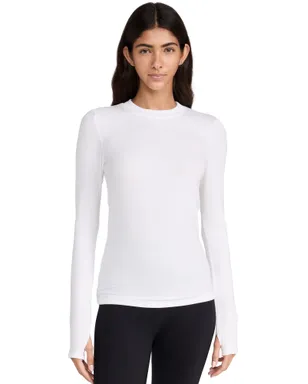 Splits59 ルイーズ リブ ロングスリーブ Tシャツ - サムネイル1