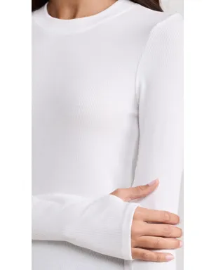 Splits59 ルイーズ リブ ロングスリーブ Tシャツ - サムネイル6