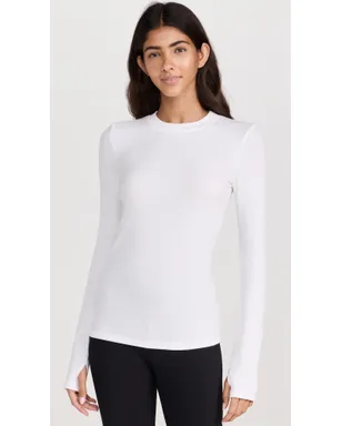 Splits59 ルイーズ リブ ロングスリーブ Tシャツ - サムネイル2