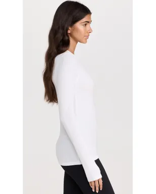 Splits59 ルイーズ リブ ロングスリーブ Tシャツ - サムネイル4