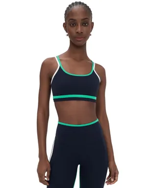 Splits59 Eva Rigor ダブルストラップ ブラ Indigo/Spearmint - サムネイル1