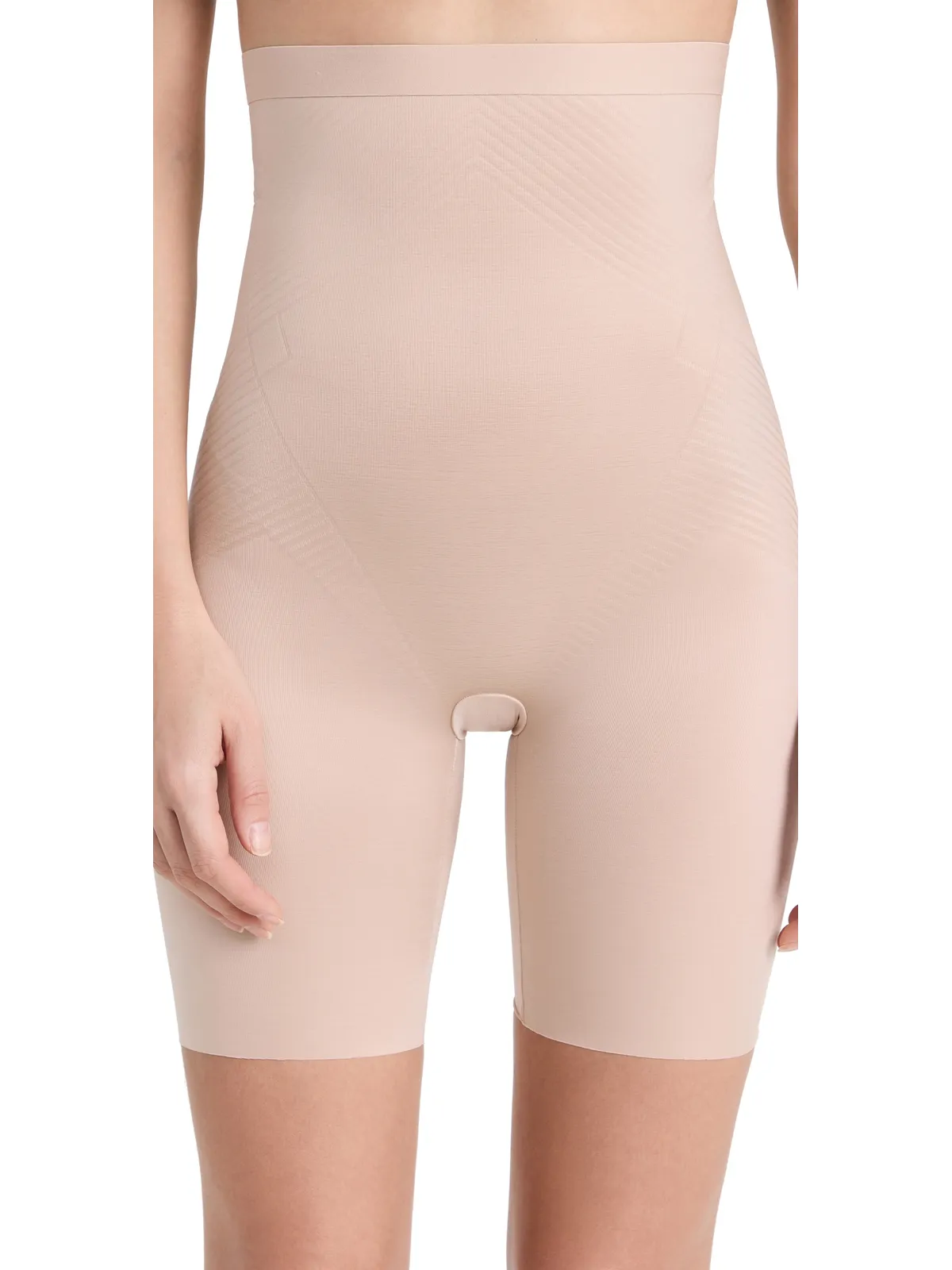 SPANX SPANXshape インビジブル ハイウエスト ミッド丈 ショート - 画像1