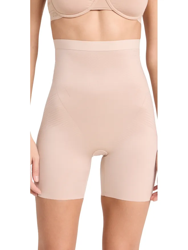 SPANX SPANX ハイウェスト ミッド丈ショーツの商品画像