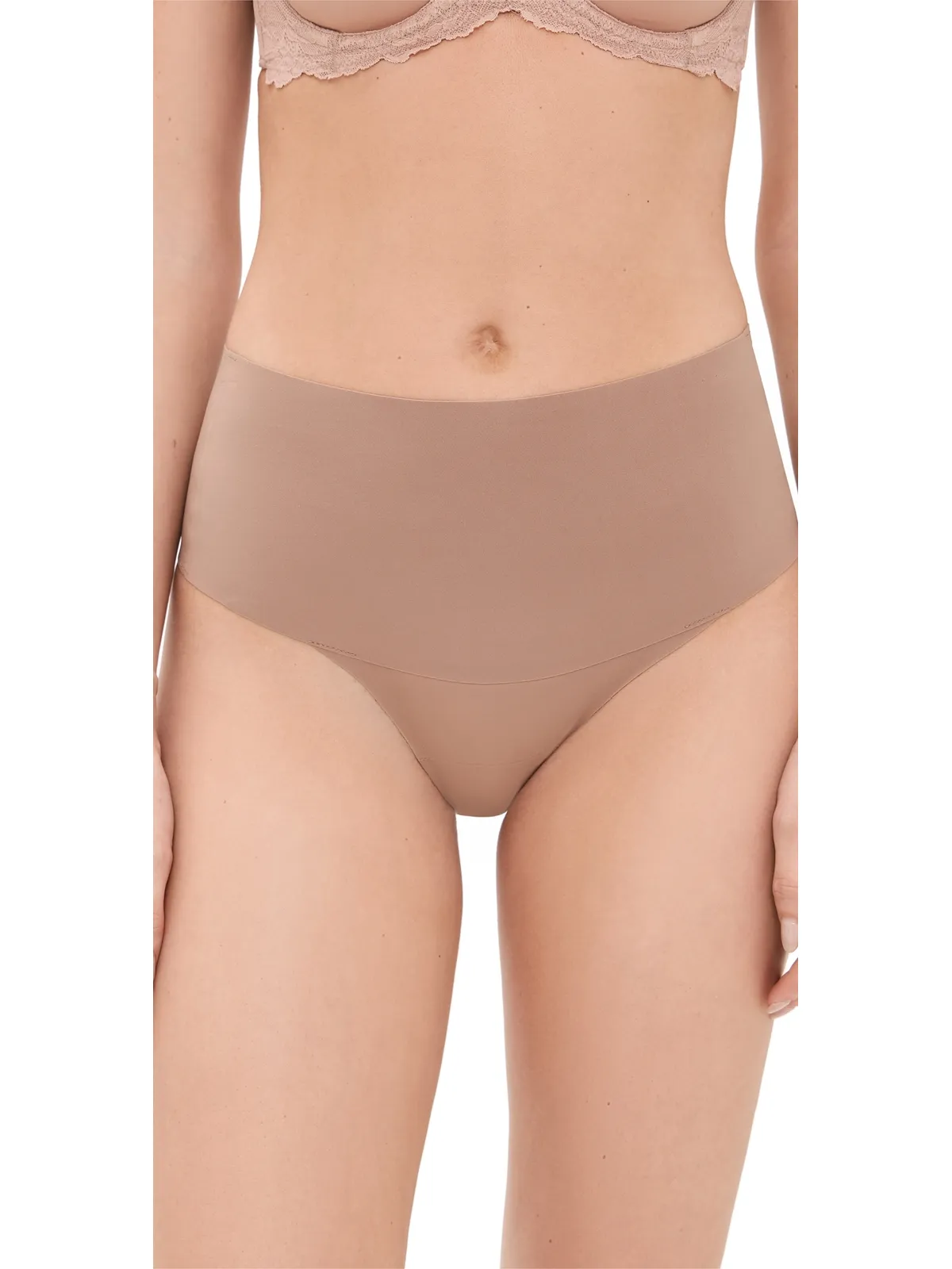 SPANX タンガパンティー カフェオレ - 画像1