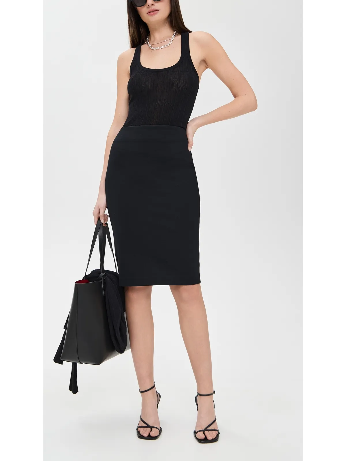 SPANX ポンテ・ペンシルスカート - 画像5