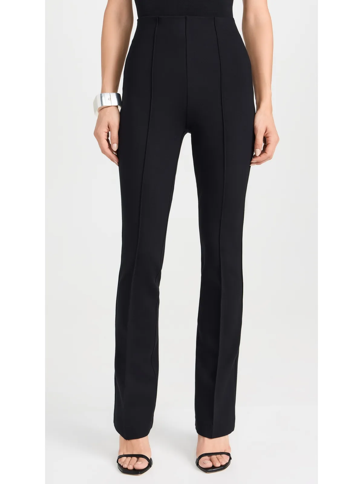 SPANX マイクロフレア パーフェクトパンツ クラシックブラック - 画像2