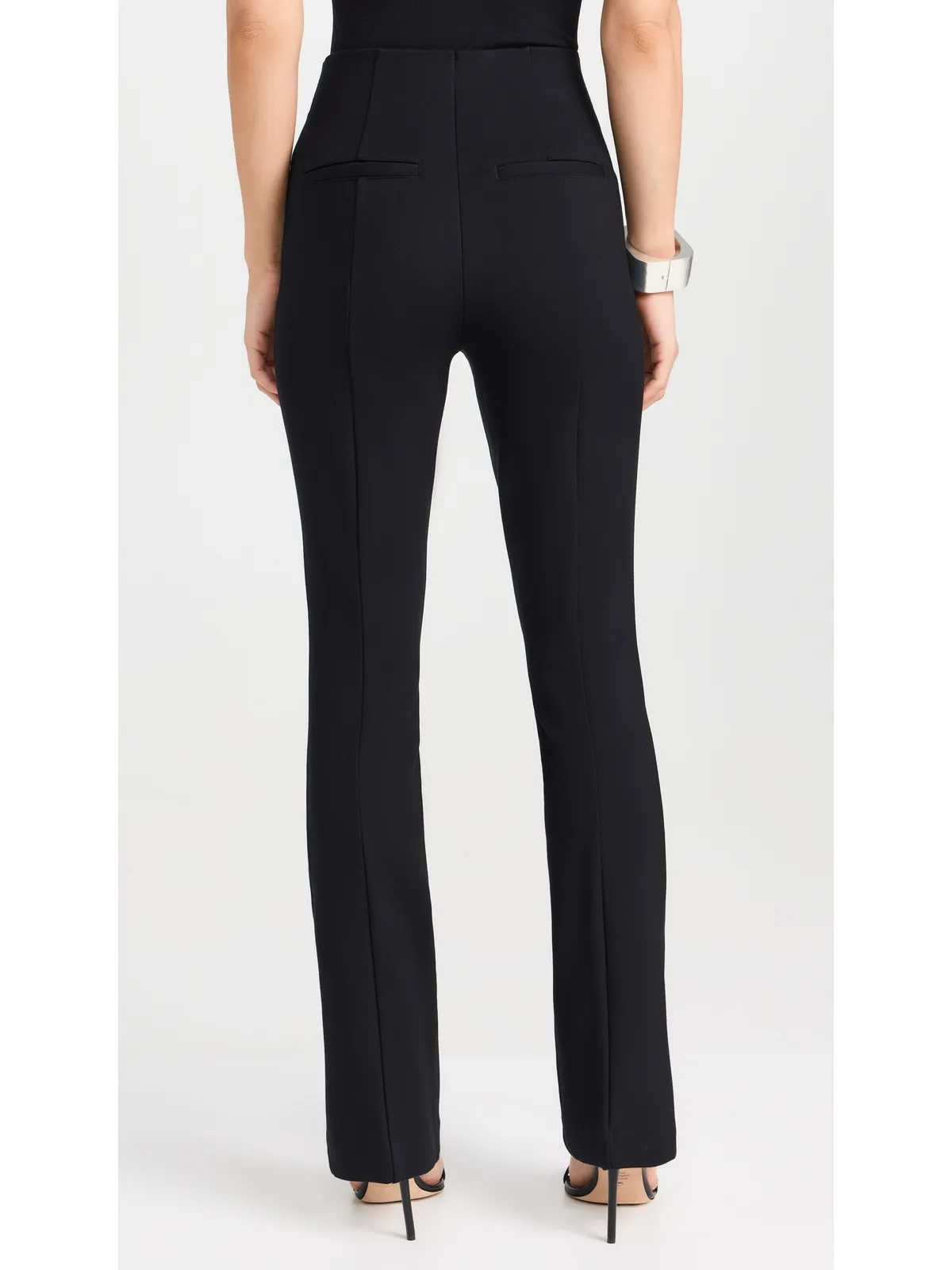 SPANX マイクロフレア パーフェクトパンツ クラシックブラック - 画像3