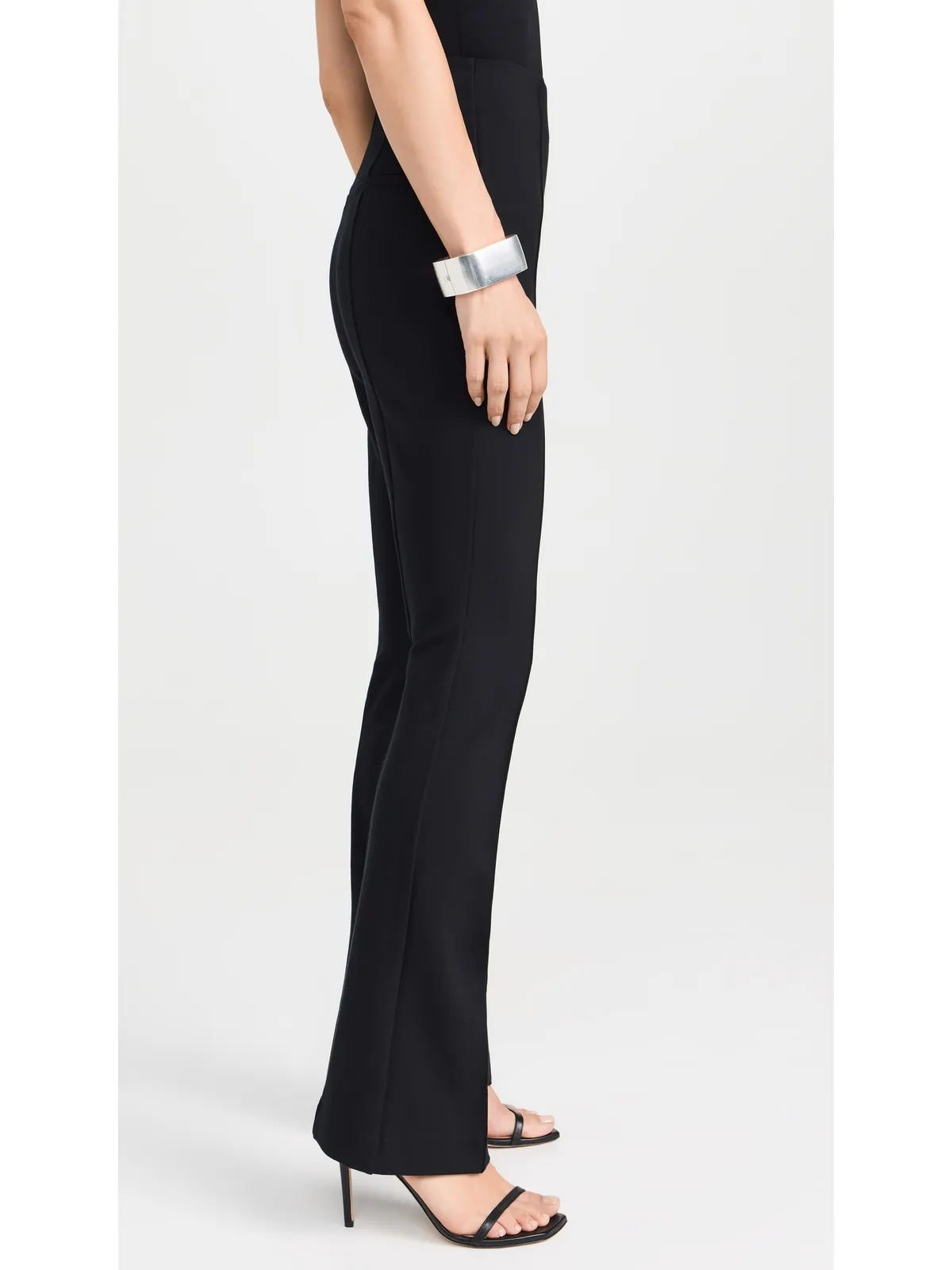 SPANX マイクロフレア パーフェクトパンツ クラシックブラック - 画像4