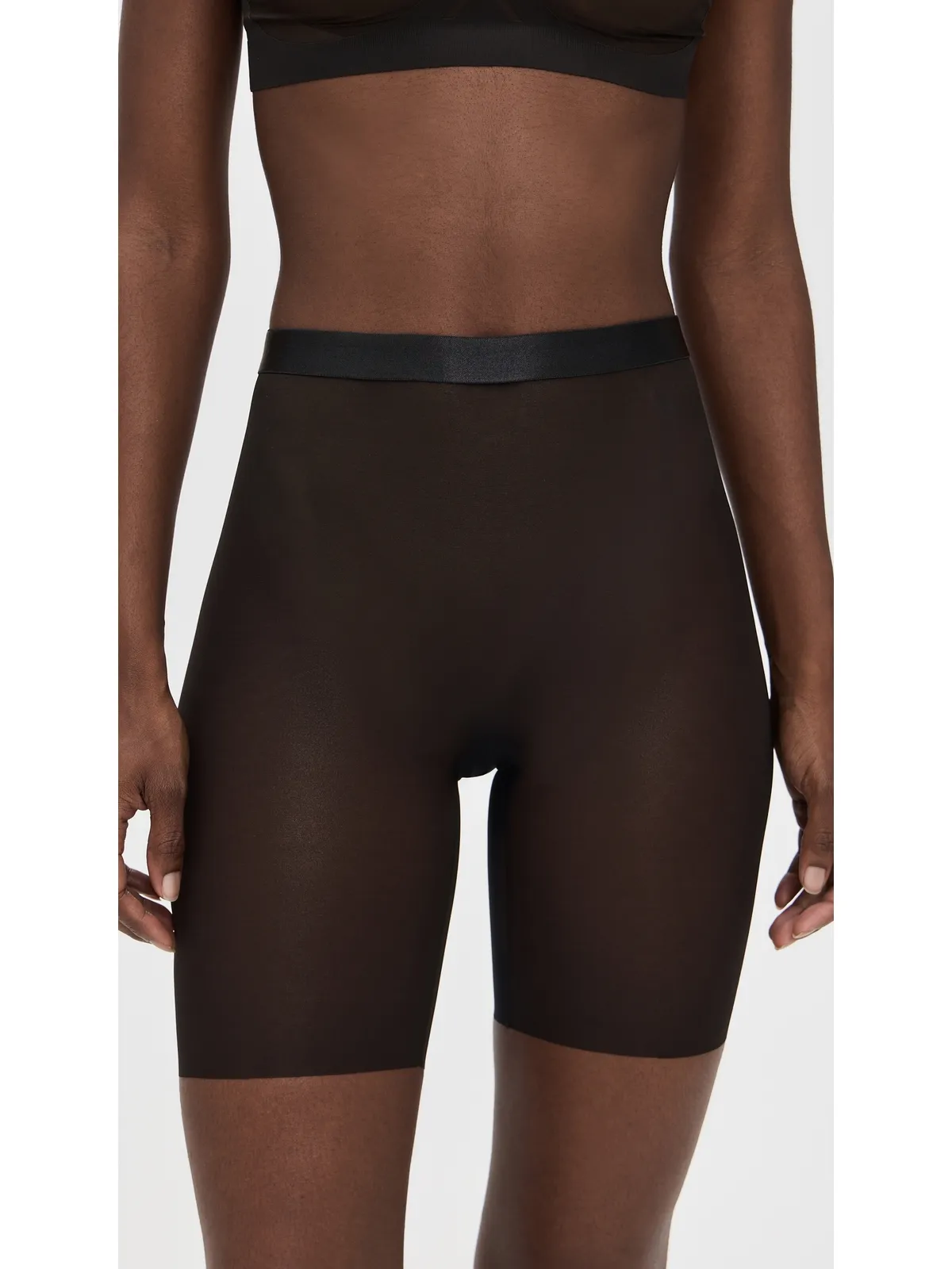 SPANX ミッド丈メッシュショーツ - 画像2