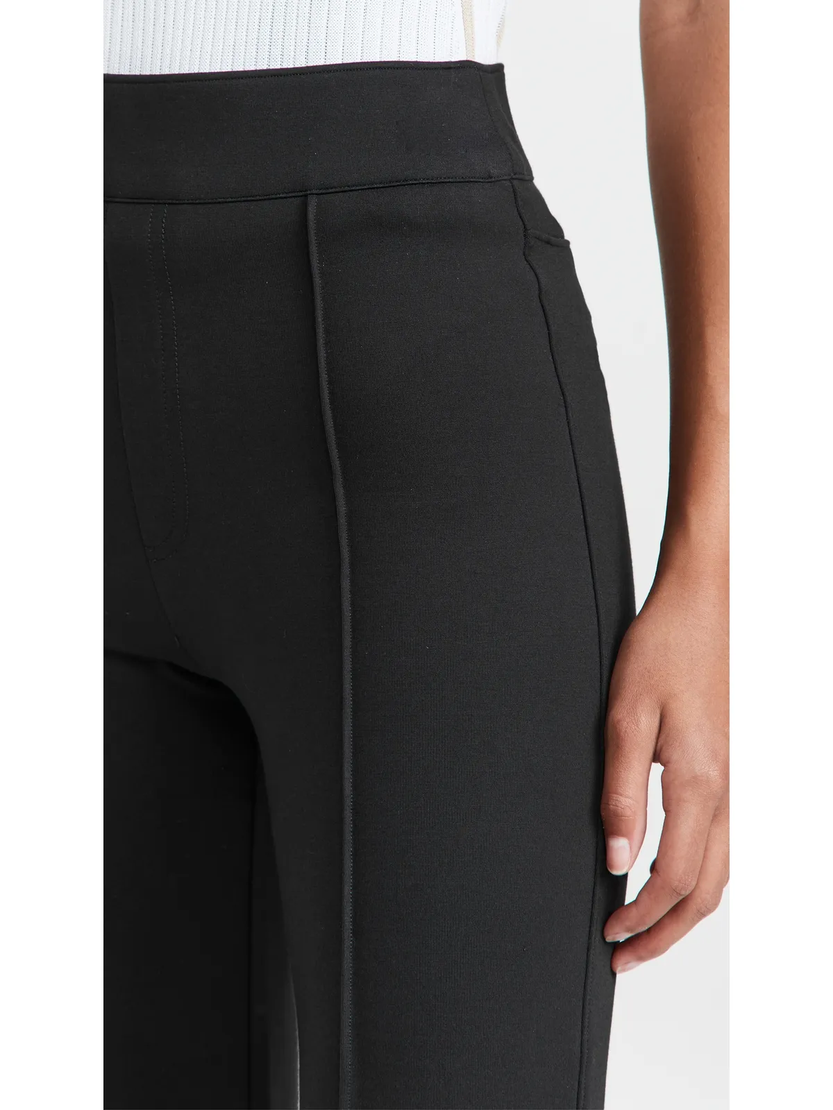SPANX ハイライズフレアパンツ クラシックブラック - 画像6