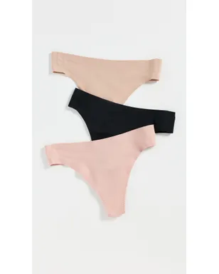 SPANX フィット トゥ ユー タンガ 3枚組 マルチカラー - サムネイル2