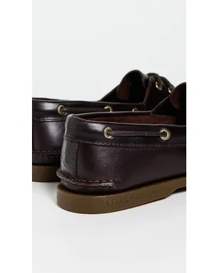 Sperry ボートシューズ レザー 2アイ アマレットカラー - サムネイル3