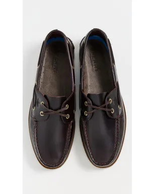 Sperry ボートシューズ レザー 2アイ アマレットカラー - サムネイル4