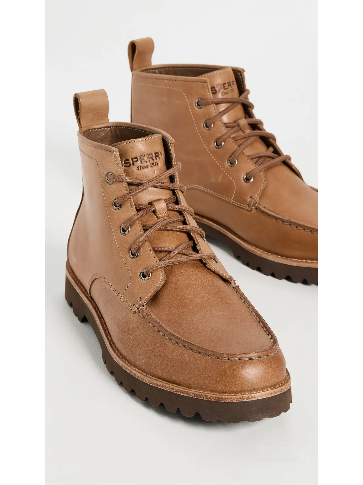 Sperry ニュートン アプロン・トゥ ブーツ - 画像4