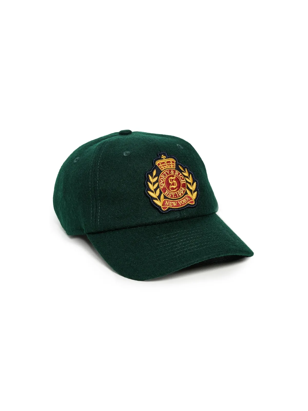Sporty & Rich NY Crest ウールハット - 画像1