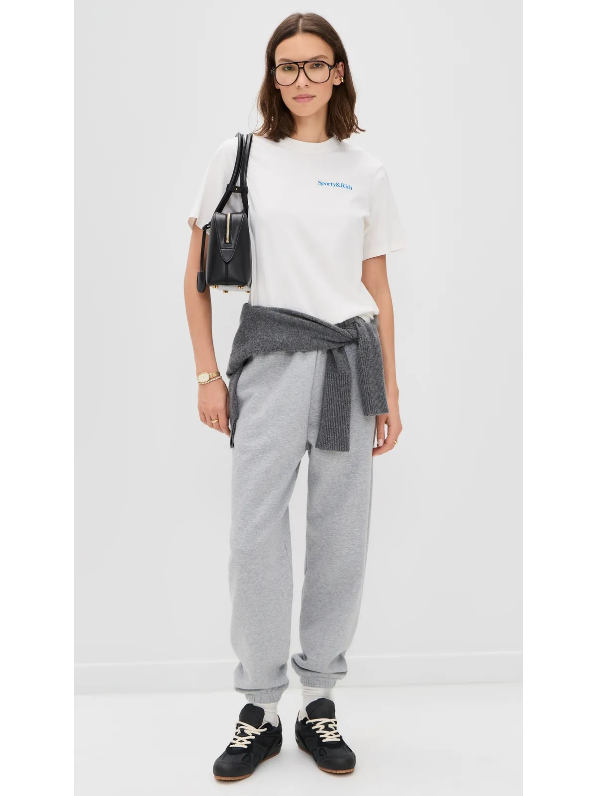 Sporty & Rich ヘルス・イズ・ウェルス Tシャツ - 画像5
